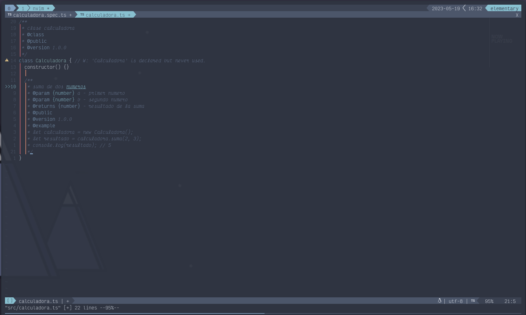Documentacion inline